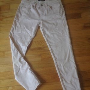 Soft Pink Skinny Jeans